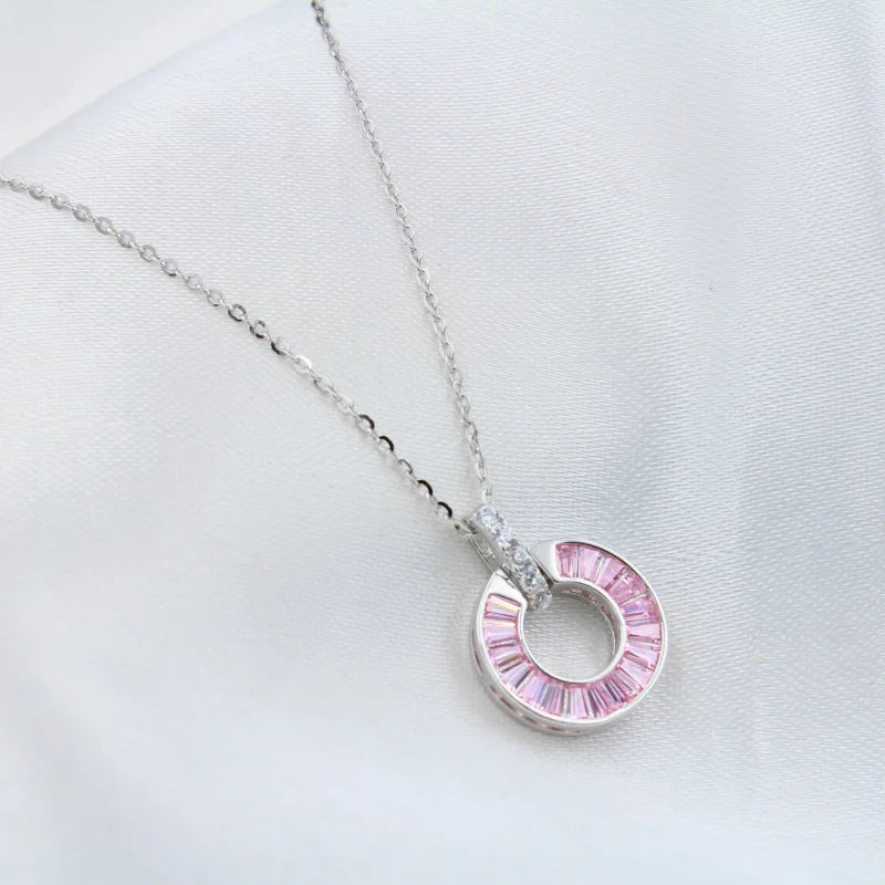 Blush Radiance Pendant Necklace