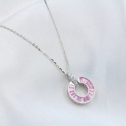 Blush Radiance Pendant Necklace