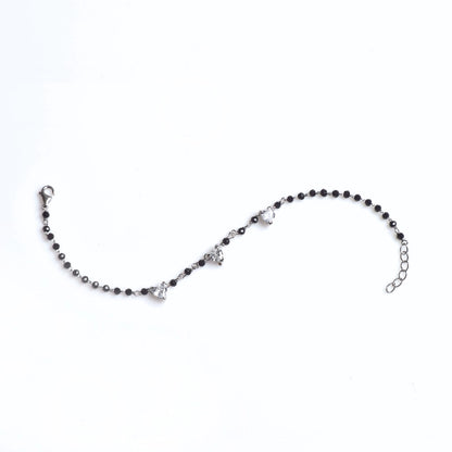 Trinity Heart Mangalsutra Bracelet