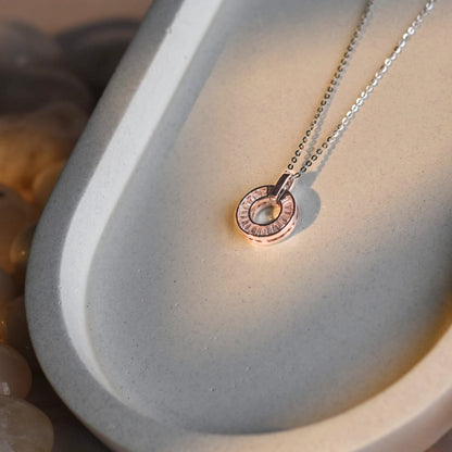 Blush Radiance Pendant Necklace