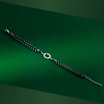 Hexa Charm Mangalsutra Bracelet