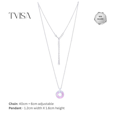 Blush Radiance Pendant Necklace