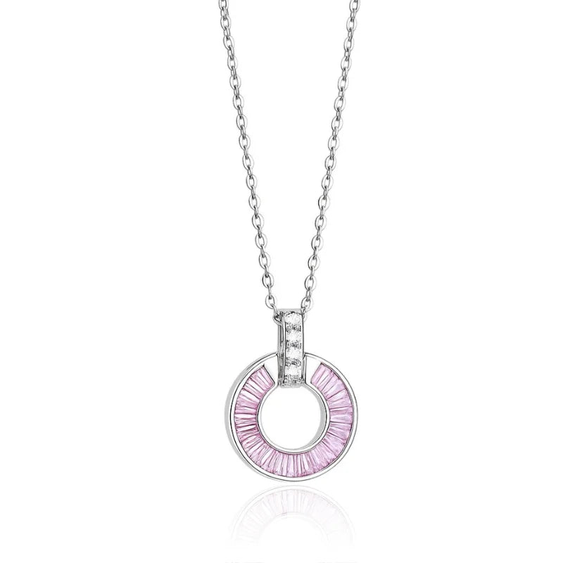 Blush Radiance Pendant Necklace