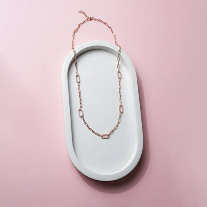 TVISA LuxeLoop Chain Necklace for Women