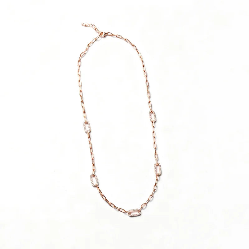 TVISA LuxeLoop Chain Necklace for Women