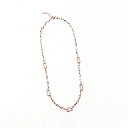 TVISA LuxeLoop Chain Necklace for Women