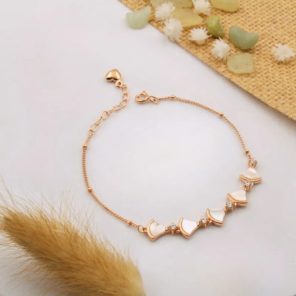 Petal Whim Silver Bracelet