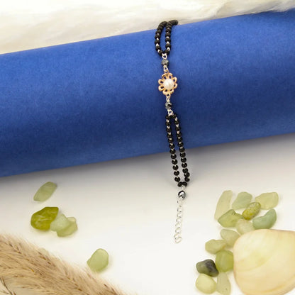 Pearl Bloom Mangalsutra Bracelet