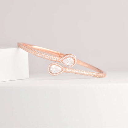 GlowSilver Baguette Bracelet