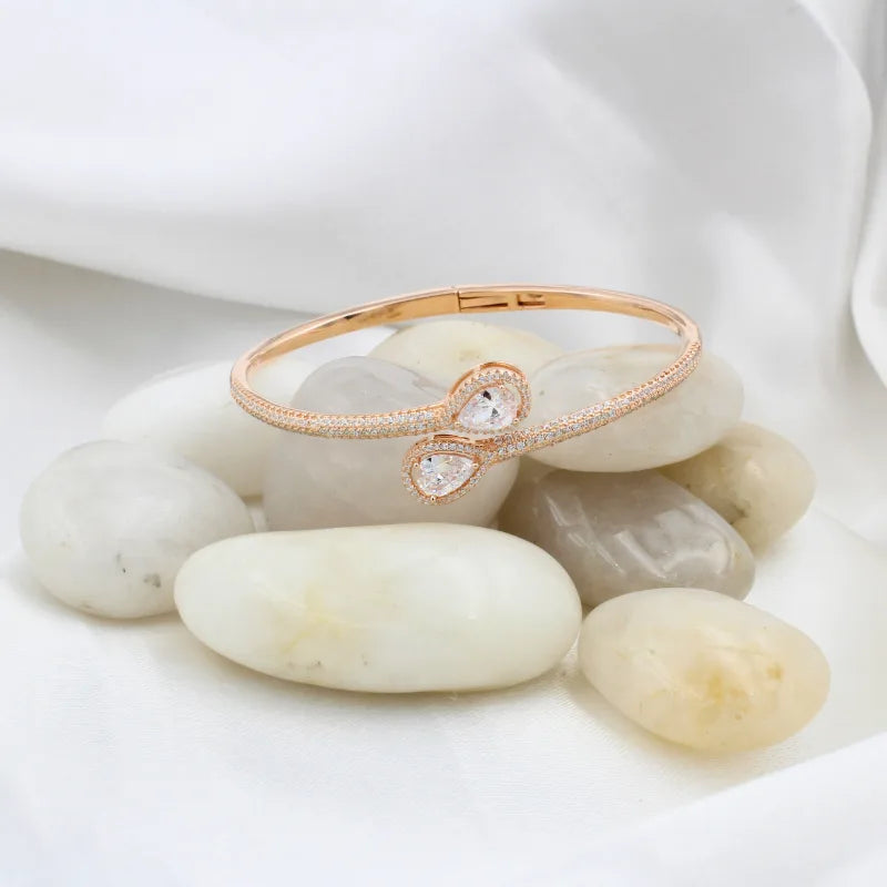 GlowSilver Baguette Bracelet