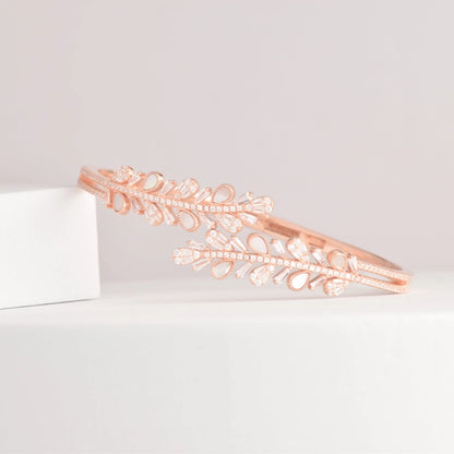 BlushSilver Luxe Baguette Bracelet