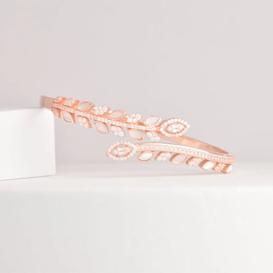 AuraSilver Edge Bracelet