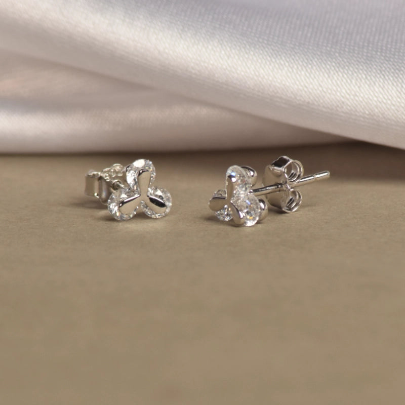 Floral round  Petal Earring