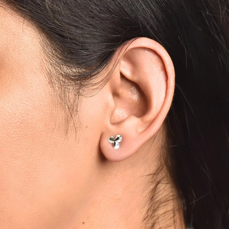 Floral round  Petal Earring